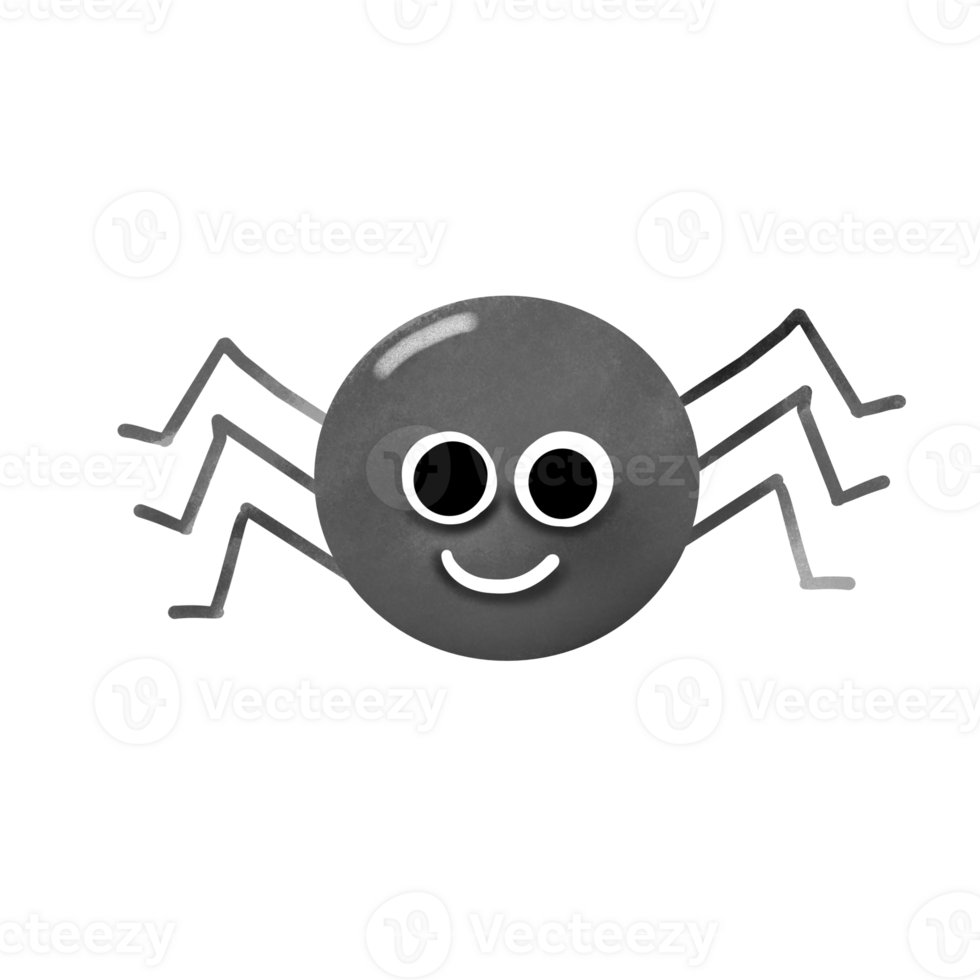 Watercolor Halloween illustration png
