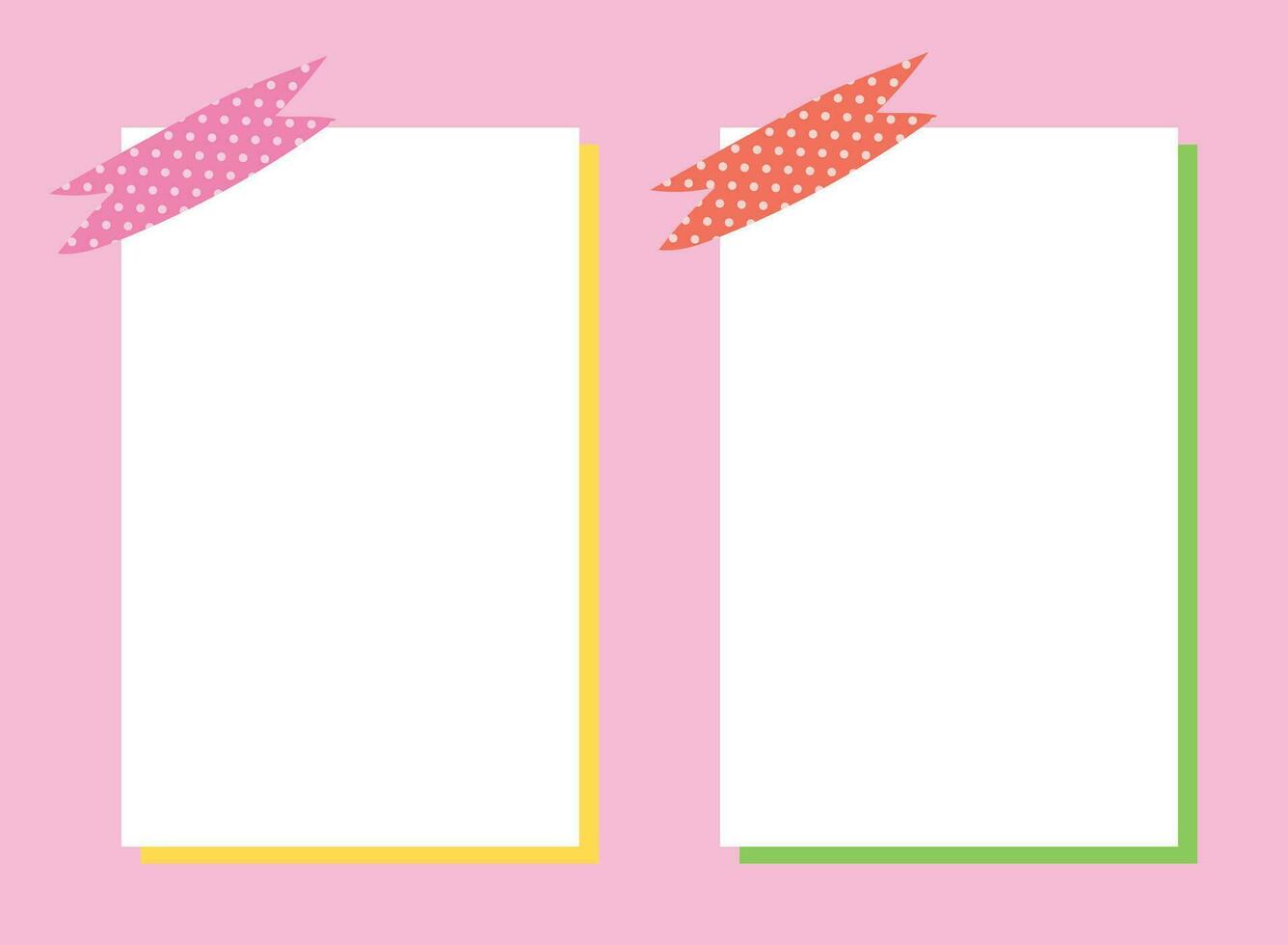 cute pastel polka dot background vector