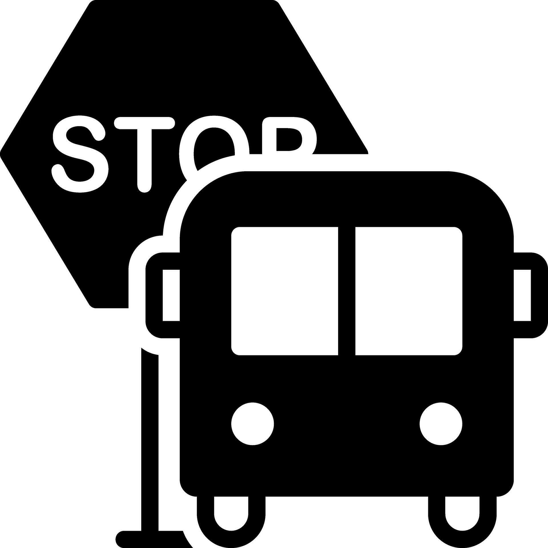 solid icon for stops 29089951 Vector Art at Vecteezy