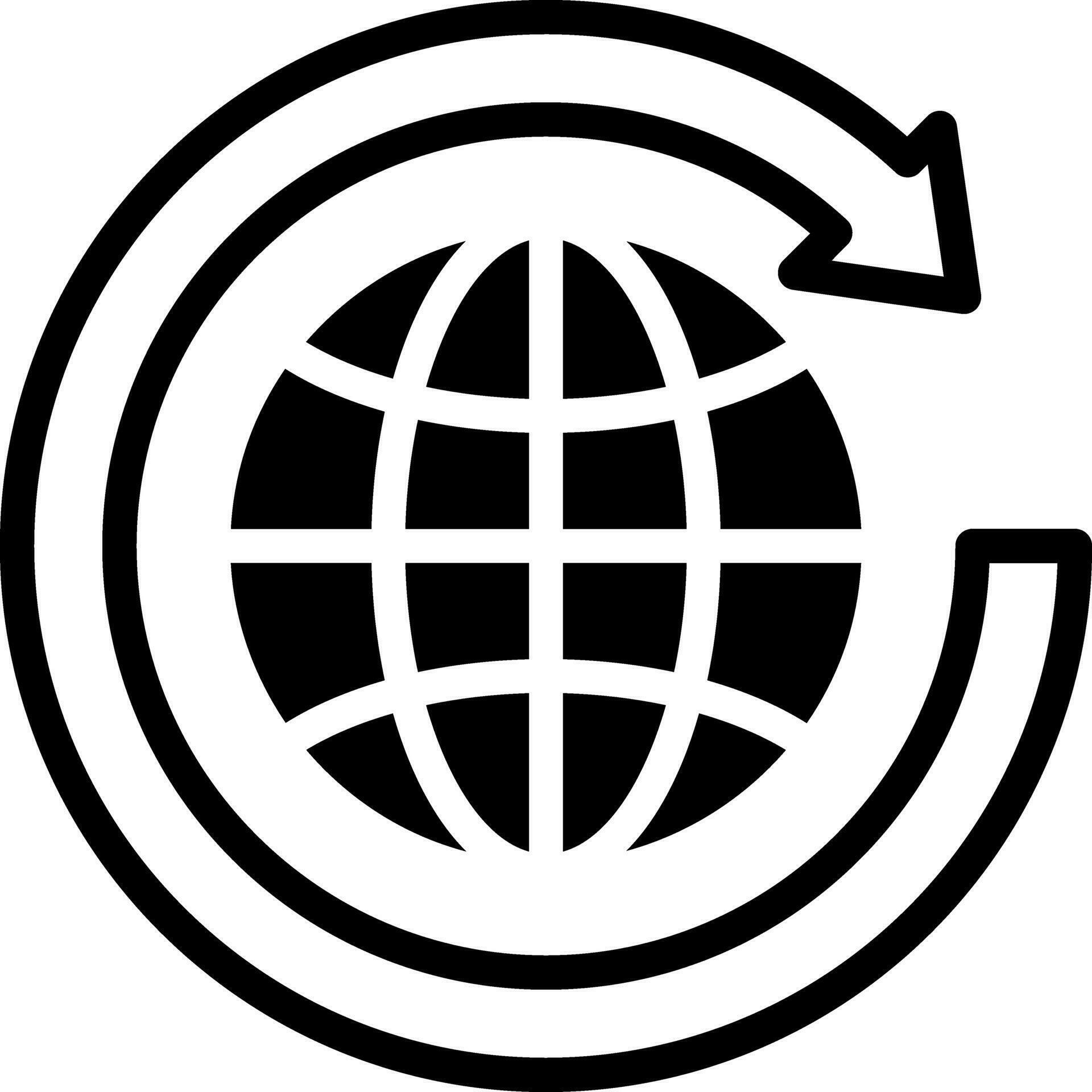 solid icon for refresh 29089958 Vector Art at Vecteezy
