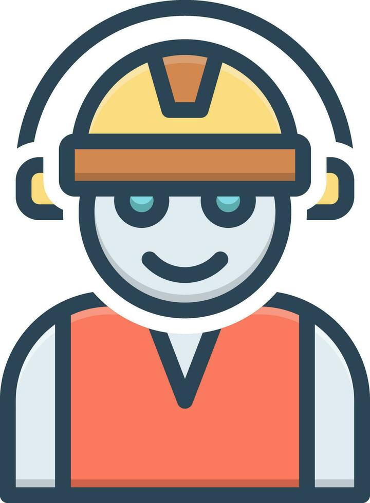 color icon for marshall vector