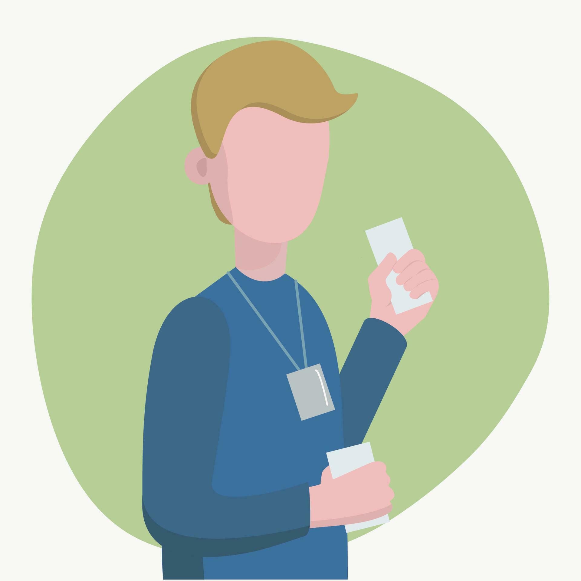 Man promoter distributes flyers 29090941 Vector Art at Vecteezy Man promoter distributes flyers 29090941 Vector Art at Vecteezy