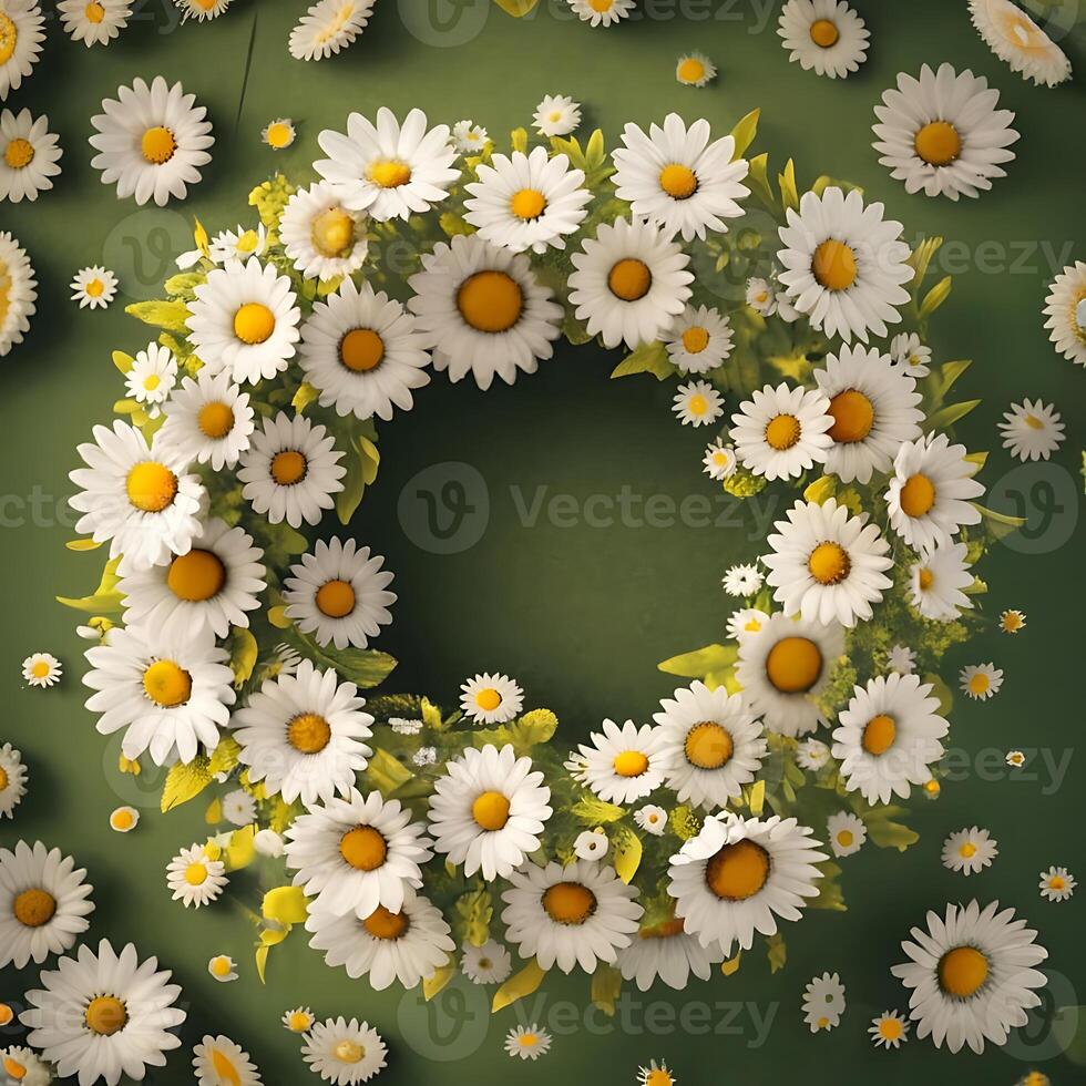 flowers Background and Wallpaper Image Generator AI photo