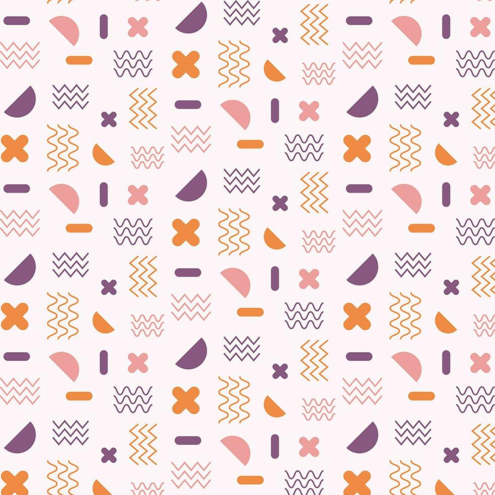 modern pastel geometric design abstract pattern background vector illustration