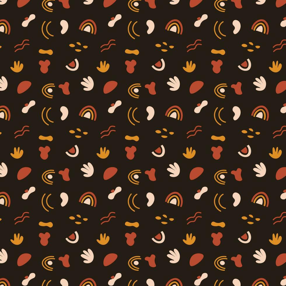 cute modern seamless abstract pattern vector illustration