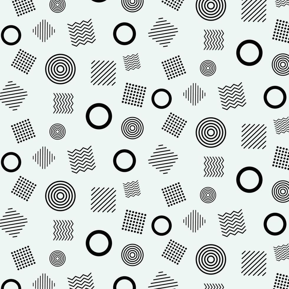 modern geometric shapes abstract pattern background vector illustration