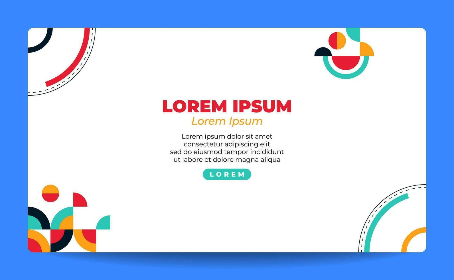 Abstract Background Design for Landing Page or Wallpaper vector