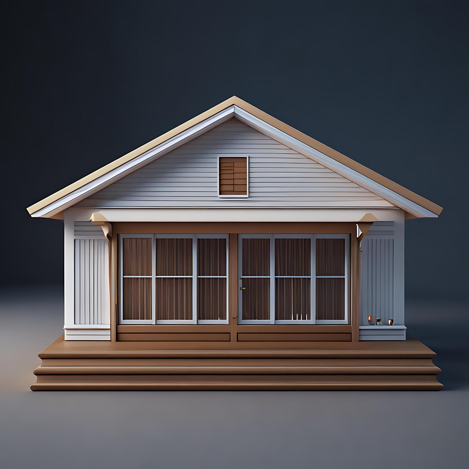 home 3D Abstract Image Generator AI 29091190 Stock Photo at Vecteezy