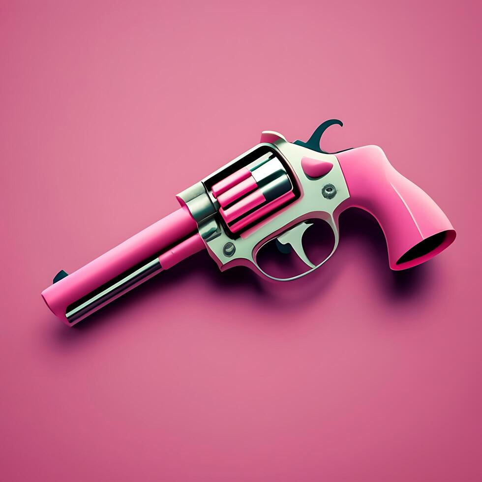 Pink Gun Stock Photos, Images and Backgrounds for Free Download