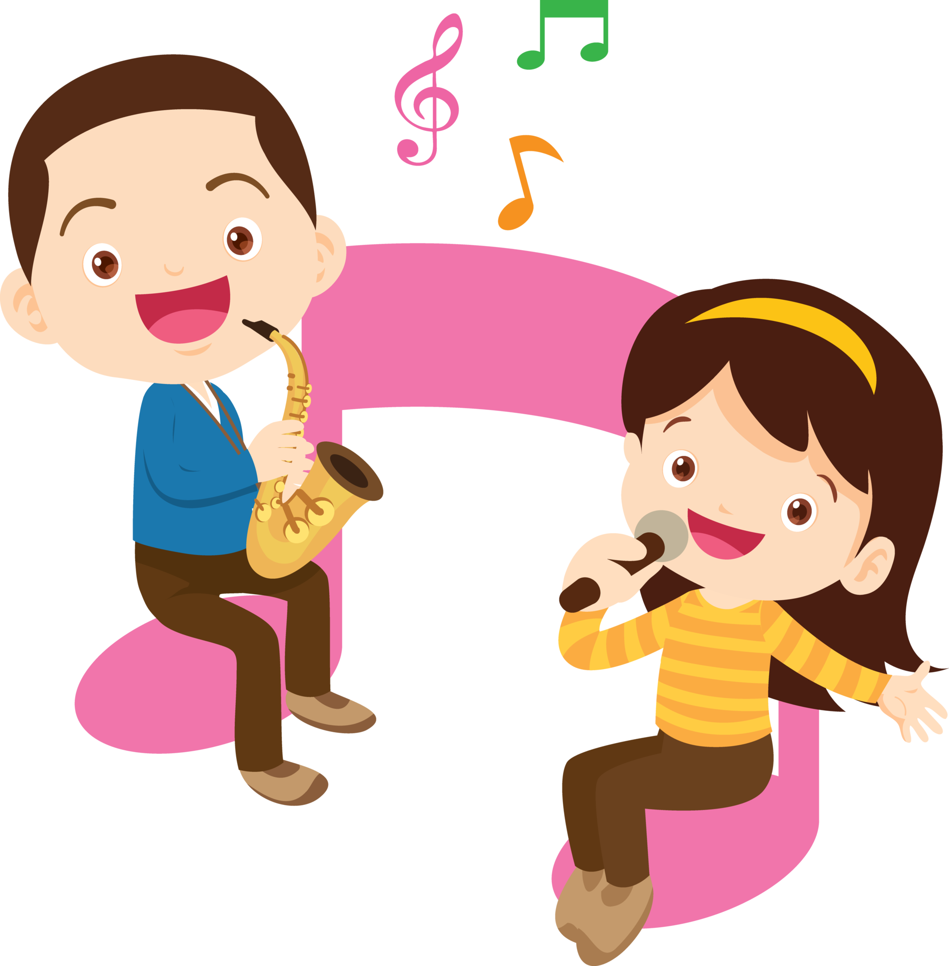 Children Sing And Playing Musical Instruments Music Kids 29091339 PNG children-sing-and-playing-musical-instruments-music-kids-29091339-png