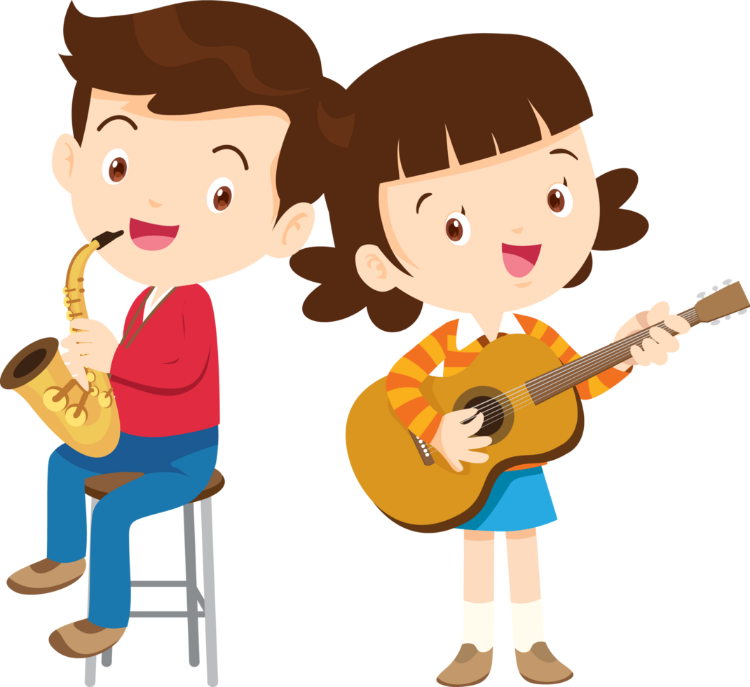 bambini cantare e giocando musicale strumenti musica bambini 29091461 PNG