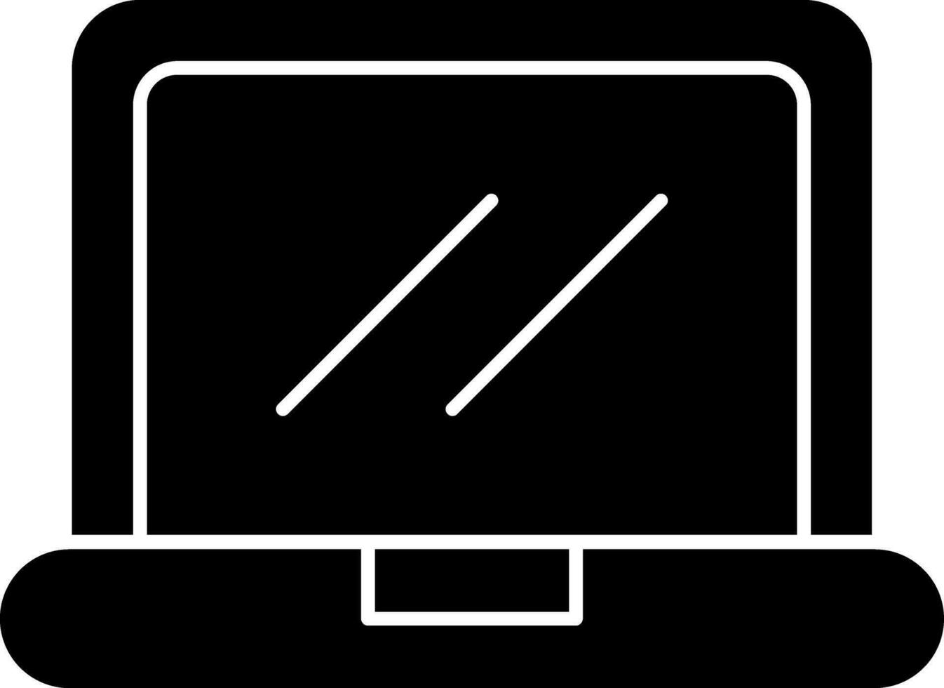 Laptop Vector Icon Design