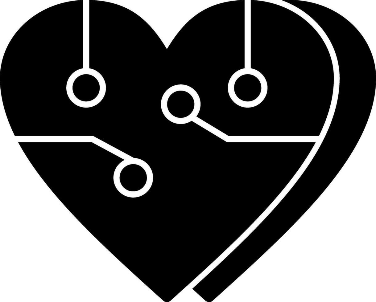 diseño de icono de vector de corazón