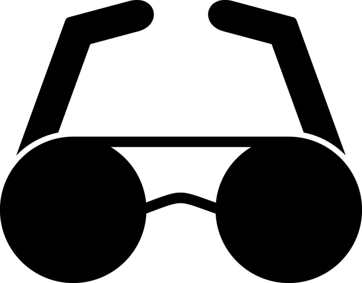 diseño de icono de vector de gafas