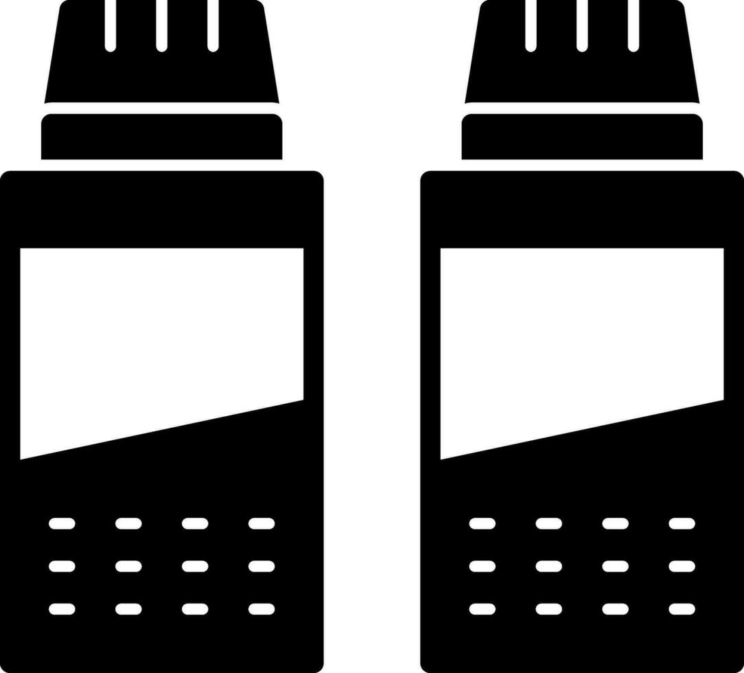 Salt and pepper Vector Icon Design