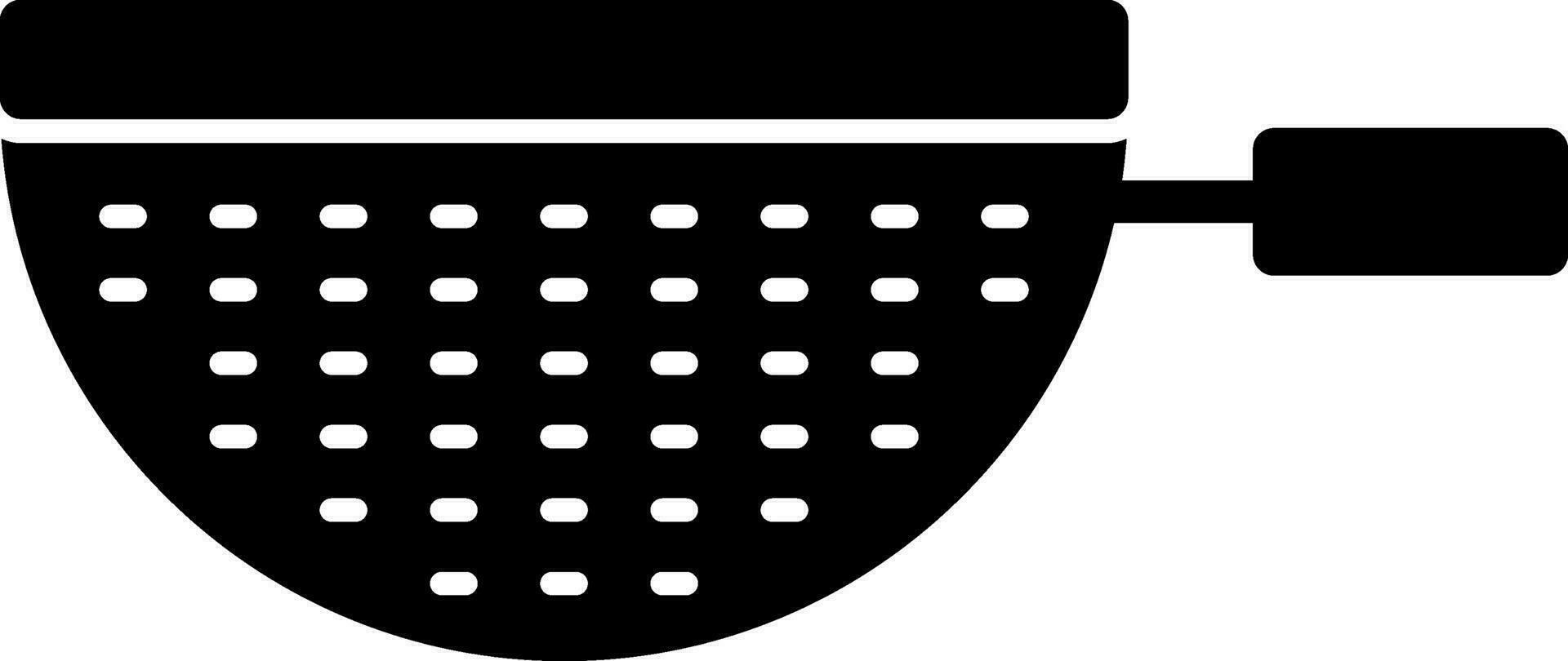 Strainer Vector Icon Design