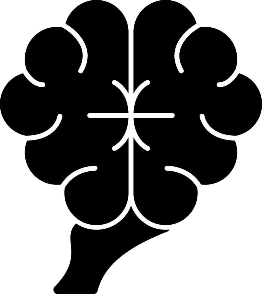 Human brain Vector Icon Design