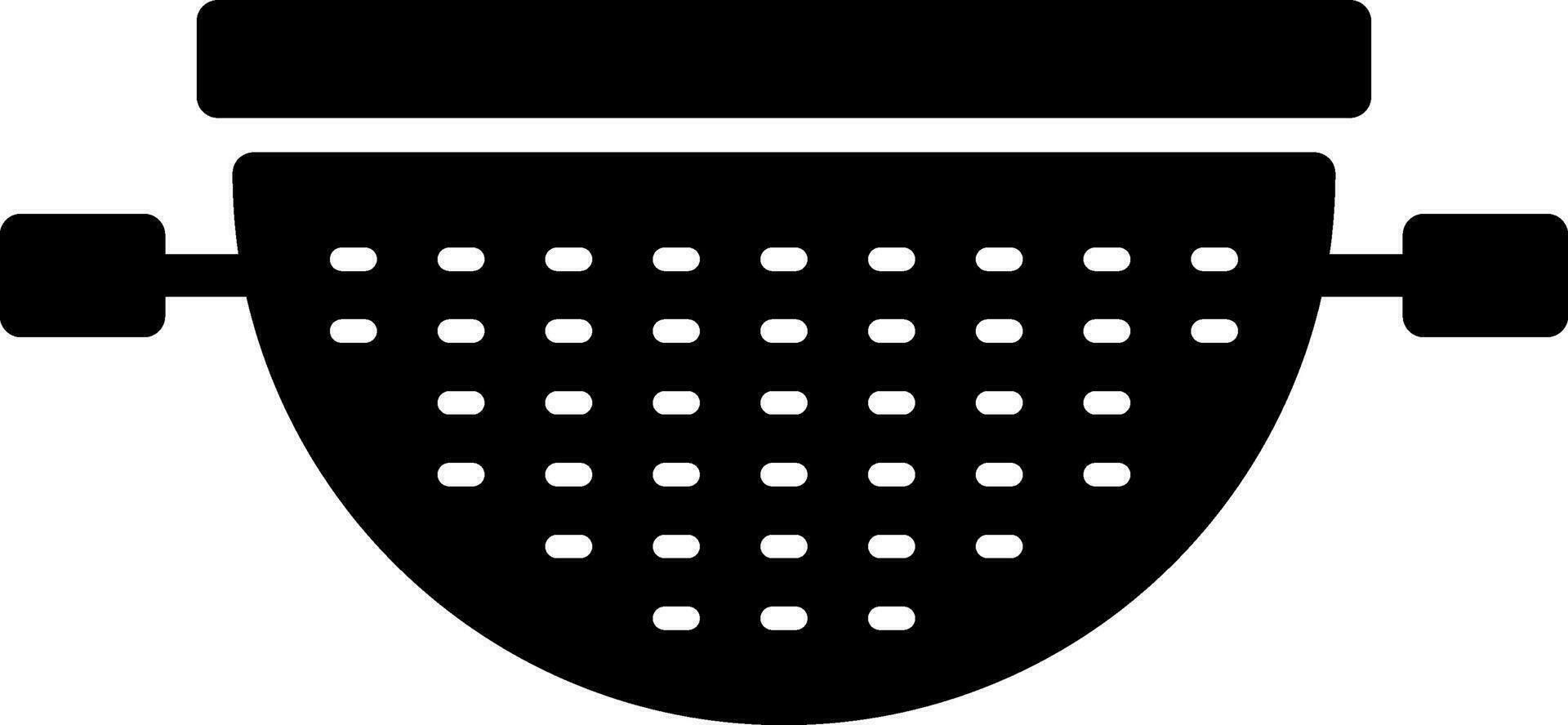 Strainer Vector Icon Design