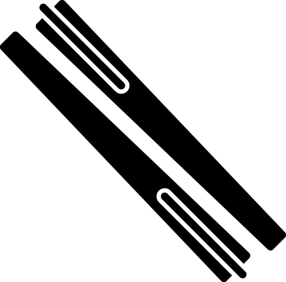 Chopsticks Vector Icon Design