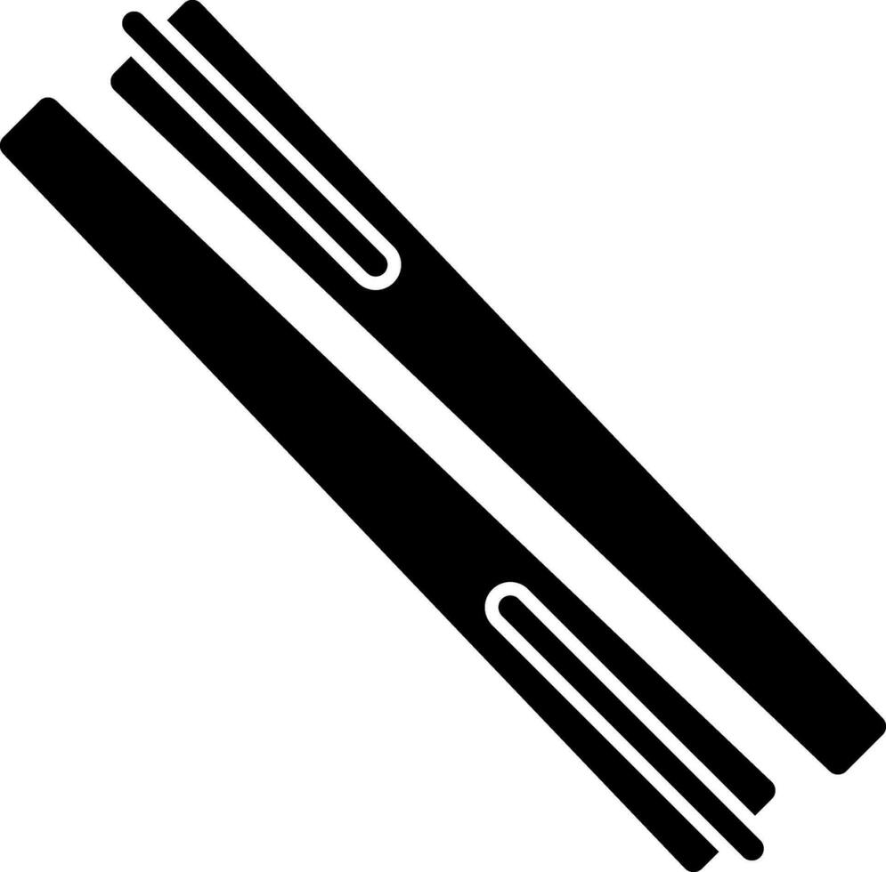 Chopsticks Vector Icon Design