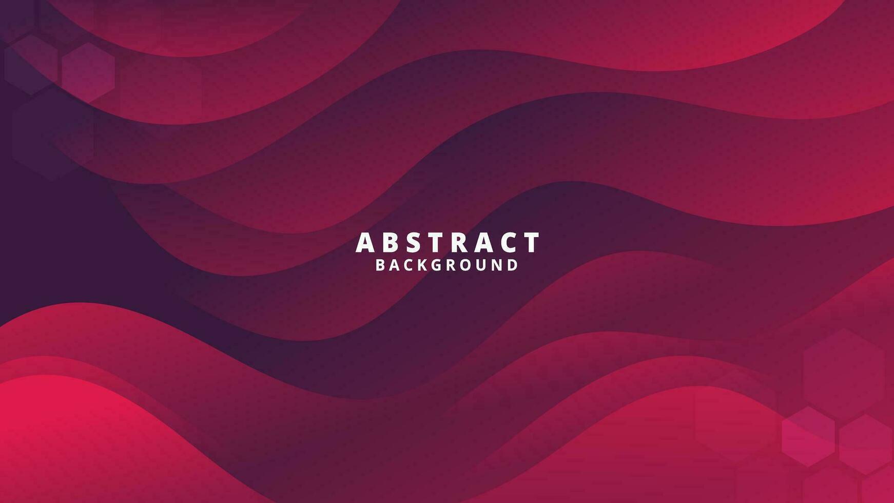 Abstract Gradient red liquid Wave Background vector