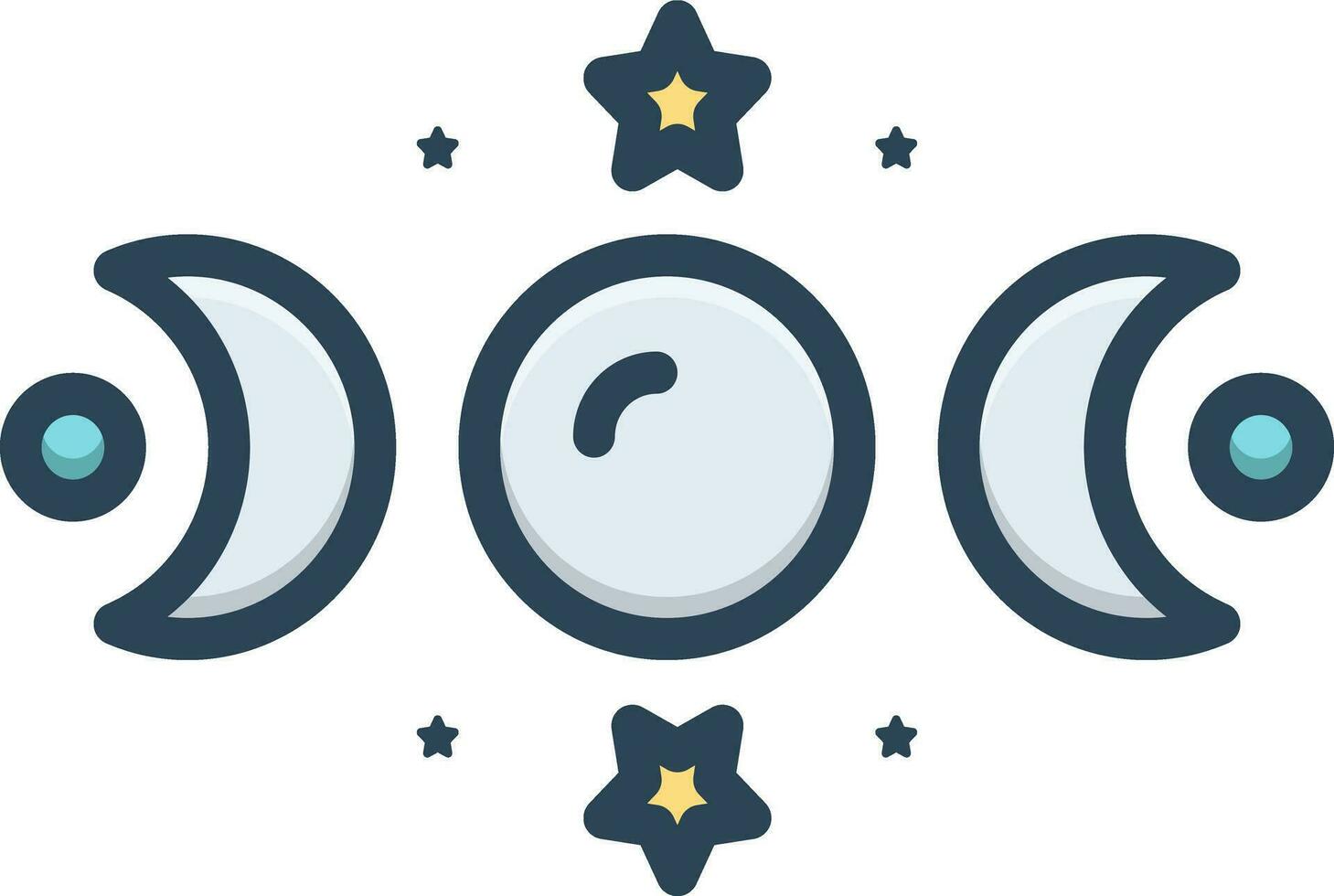 color icon for centuries vector