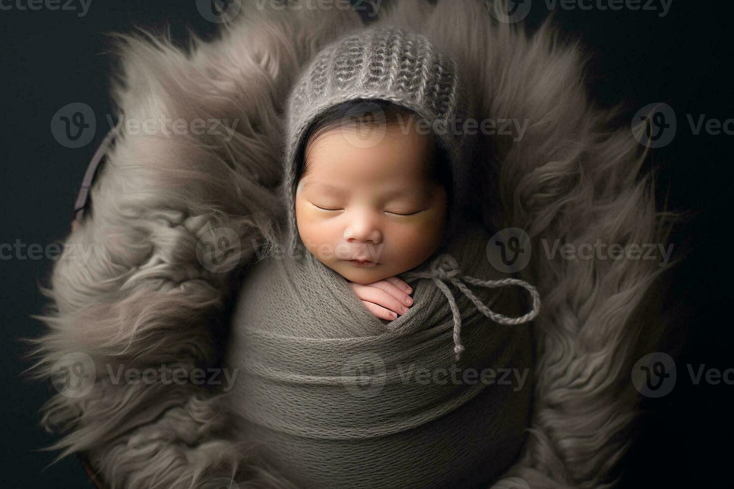 NewBorn Photography AI generated photo