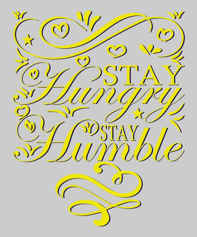 Motivational Typography, Poster, and T-shirt Design vector