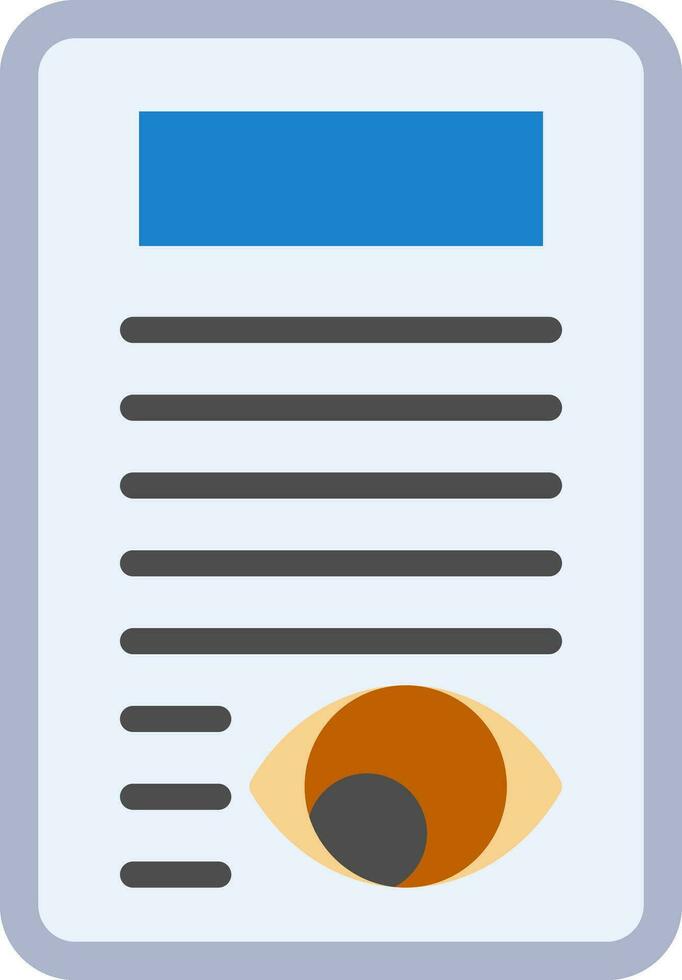 Views Vector Icon Design