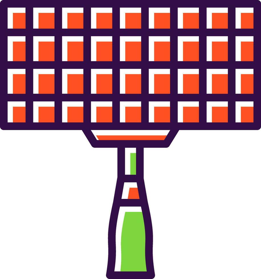 Grilling basket Vector Icon Design