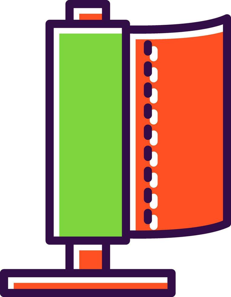 Paper towel Vector Icon Design