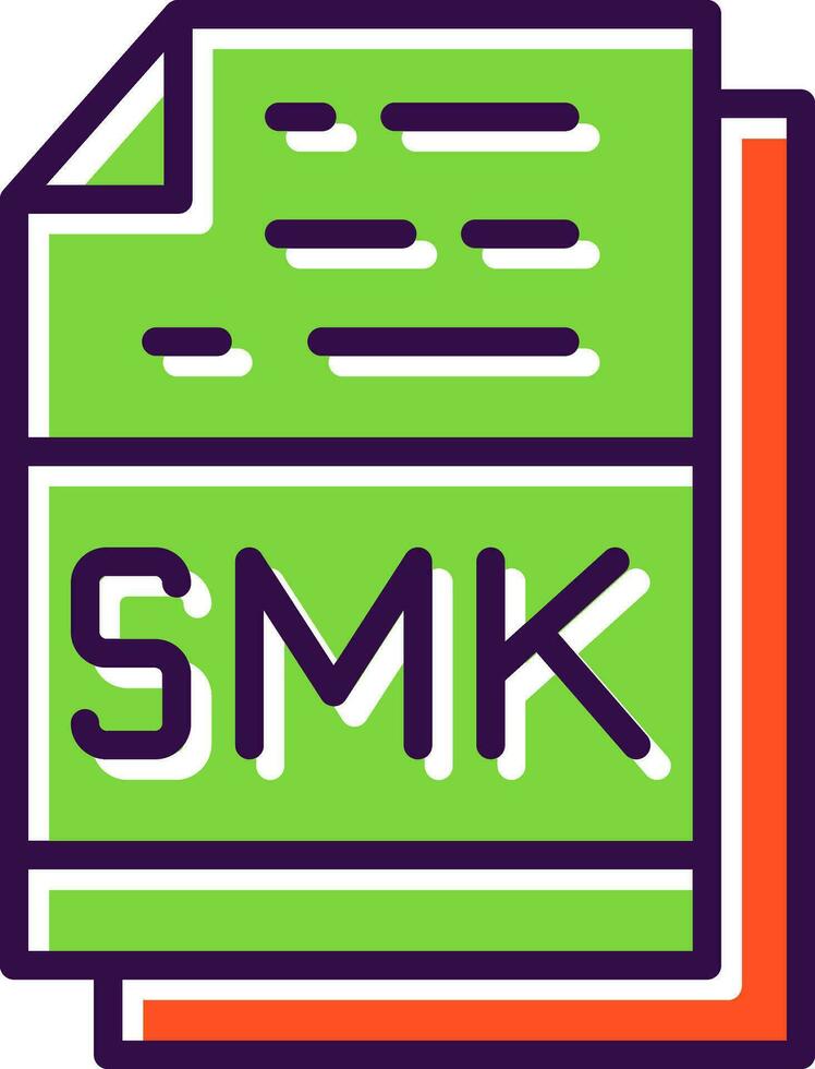 File Extensions Vector Icon Design