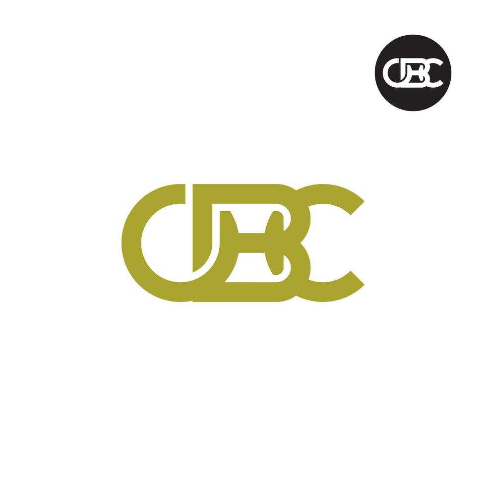Letter OBC Monogram Logo Design vector