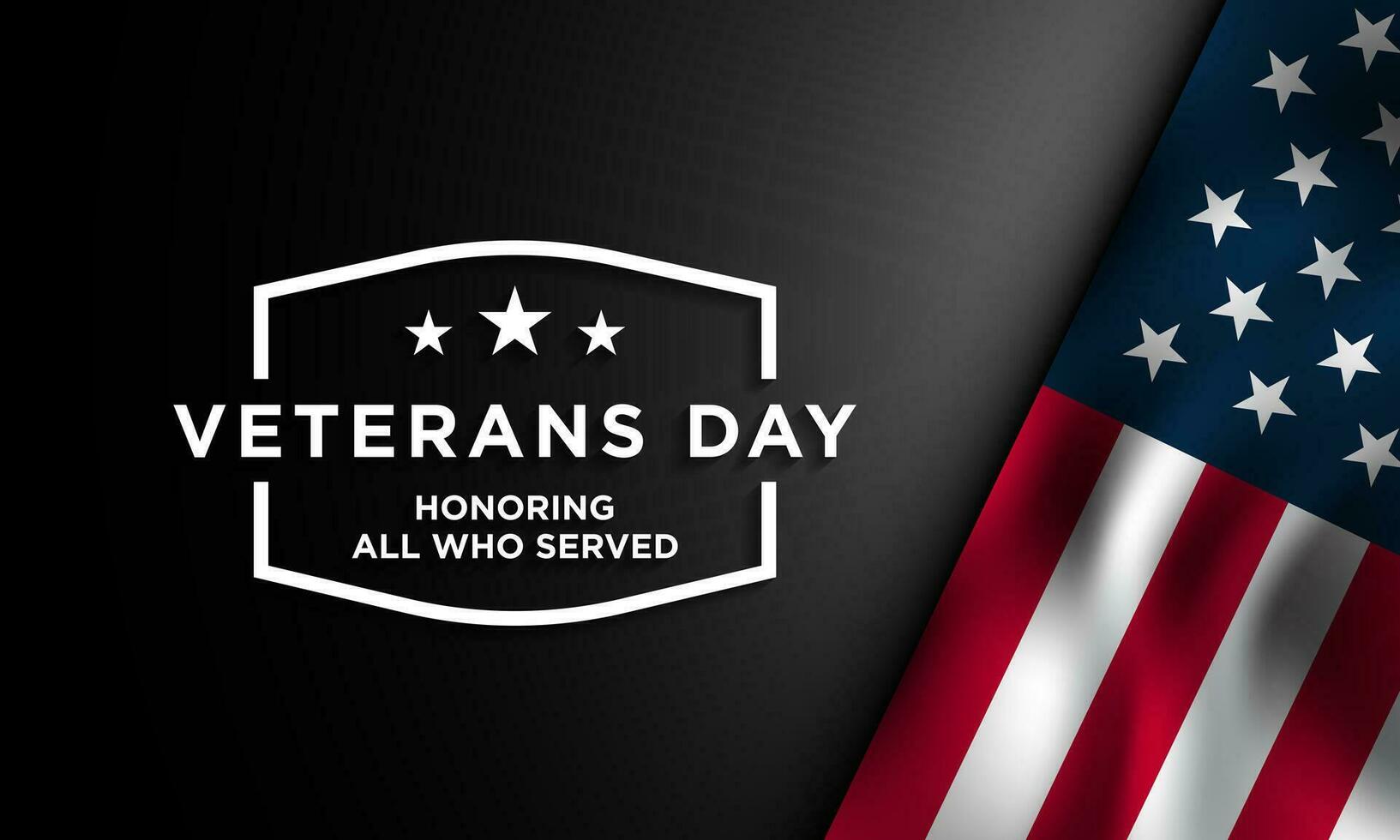 Veterans Day Background Design. vector