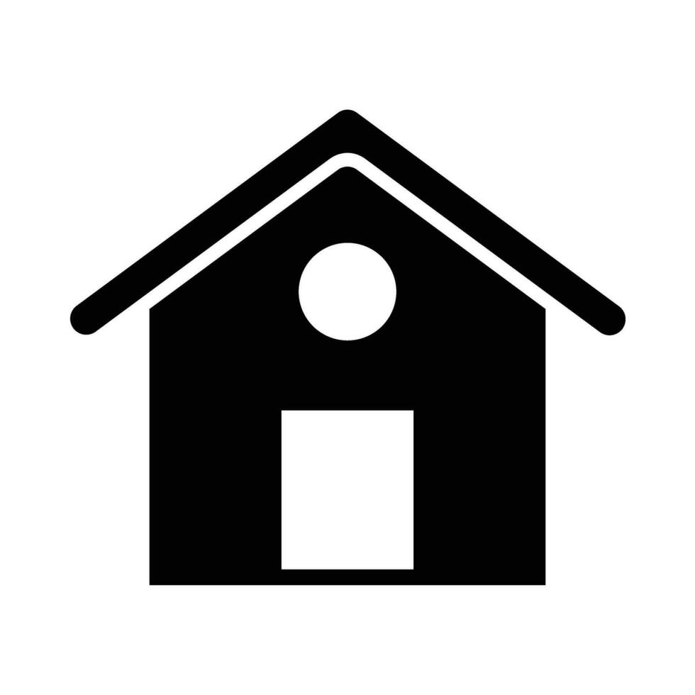 Home Vector Glyph Icon For Personal And Commercial Use.