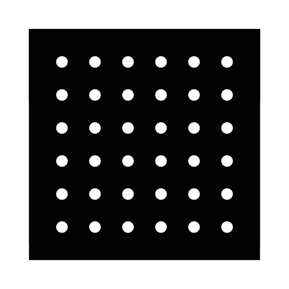 Dots Per Inch Vector Glyph Icon For Personal And Commercial Use.