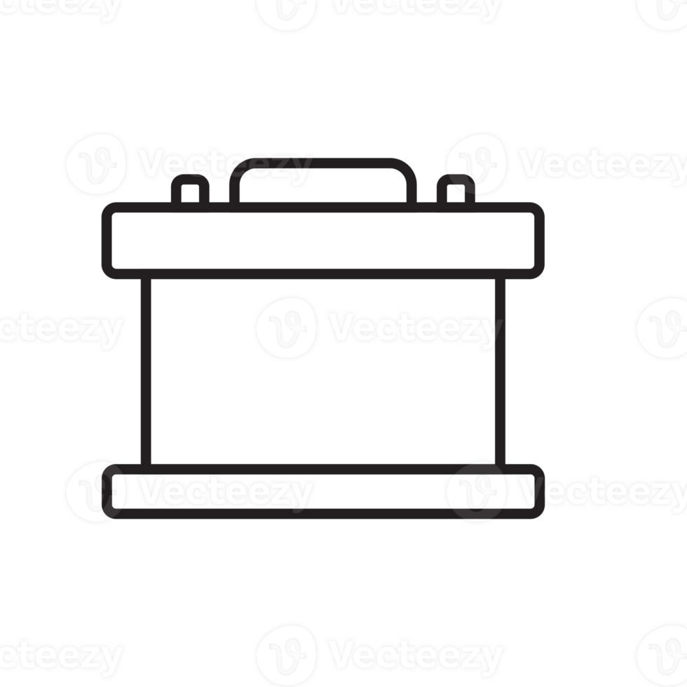 car battery box element png