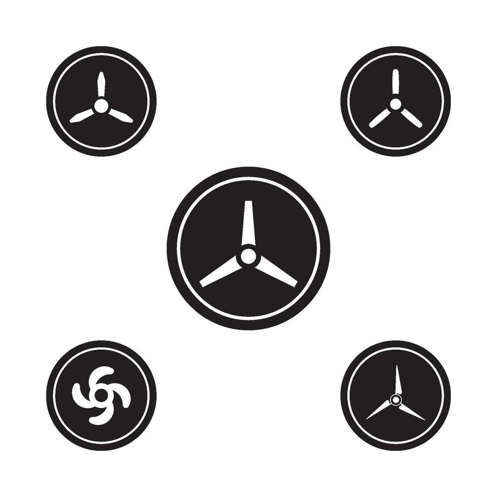 propeller icon vector