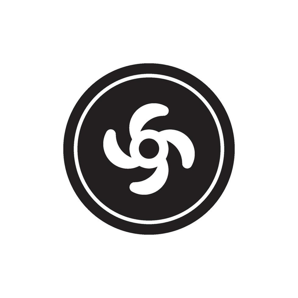 propeller icon vector
