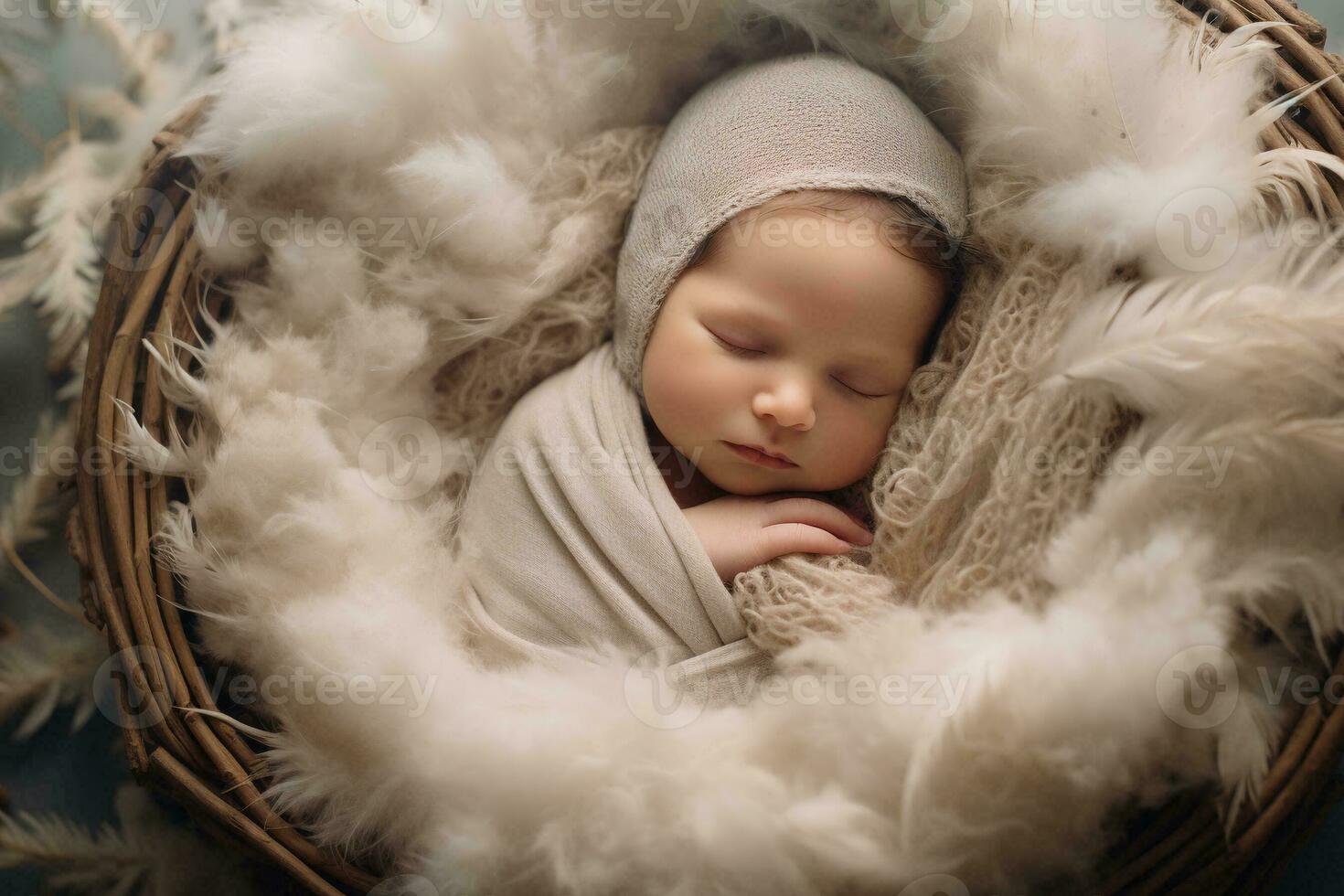 NewBorn Photography AI generated photo