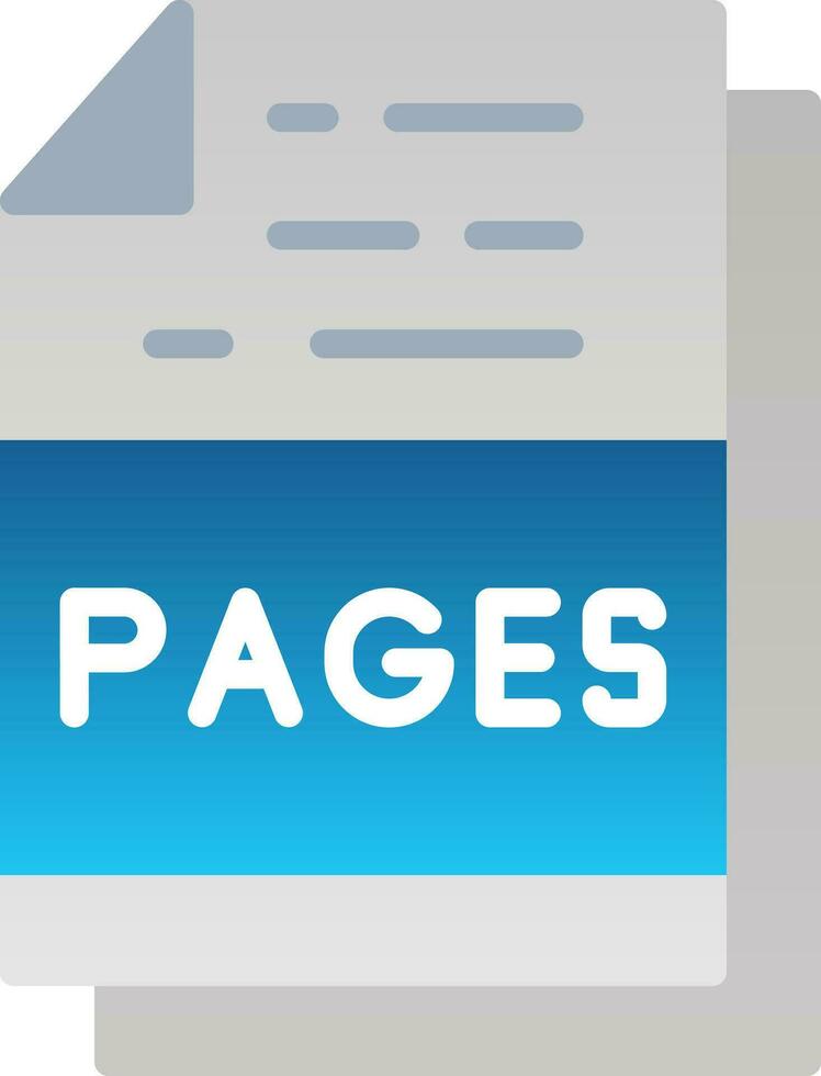 paginas archivo formato vector icono diseño