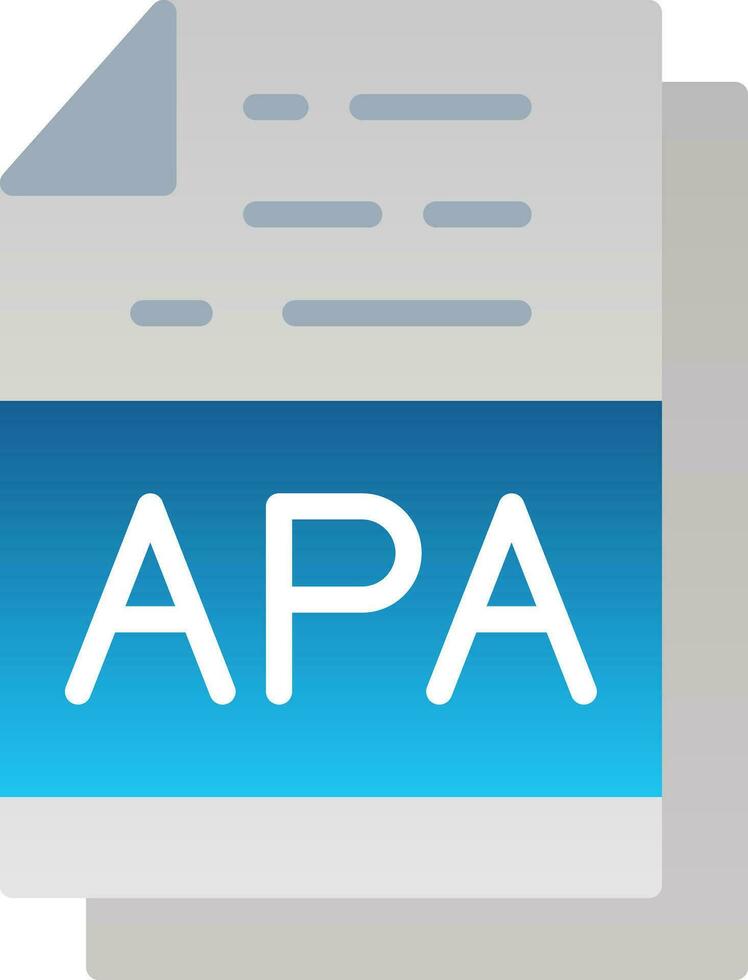 Apa Vector Icon Design