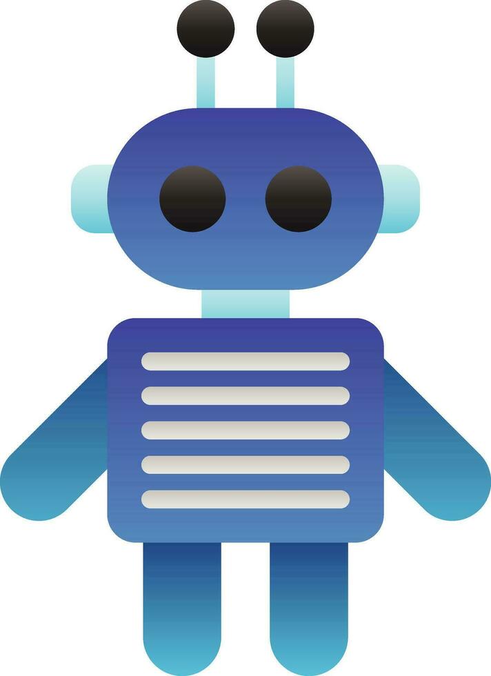 Robot Vector Icon Design