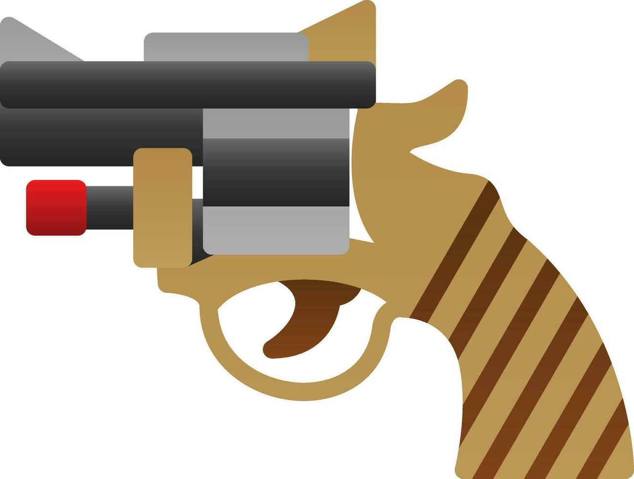 Revolver Vector Icon Design