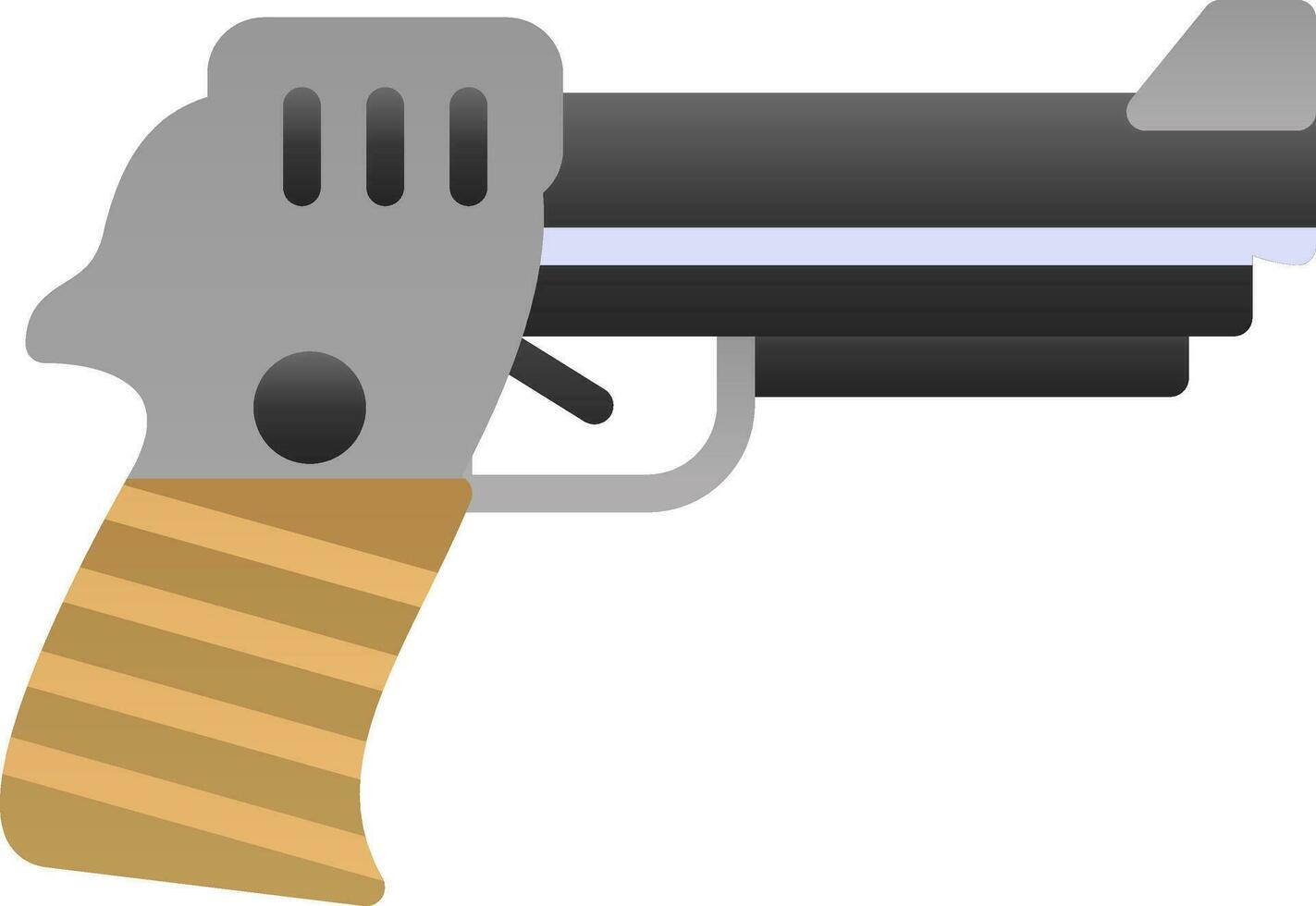 Pistol Vector Icon Design