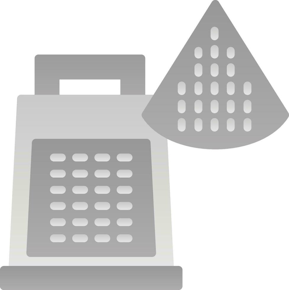 Cheese grater Vector Icon Design