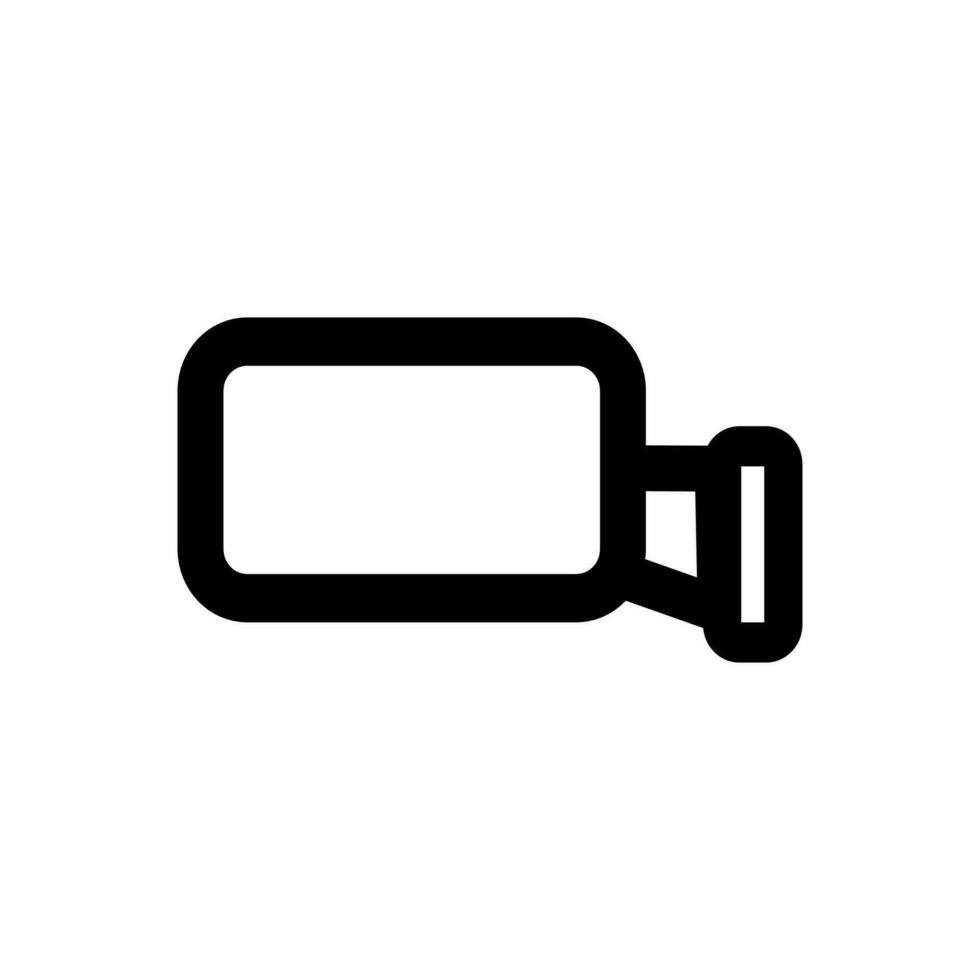 car rearview icon on a white background vector