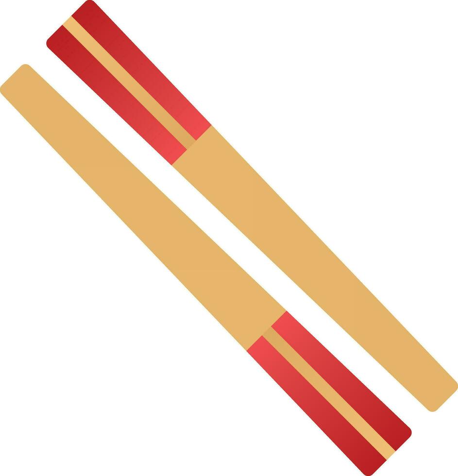 Chopsticks Vector Icon Design