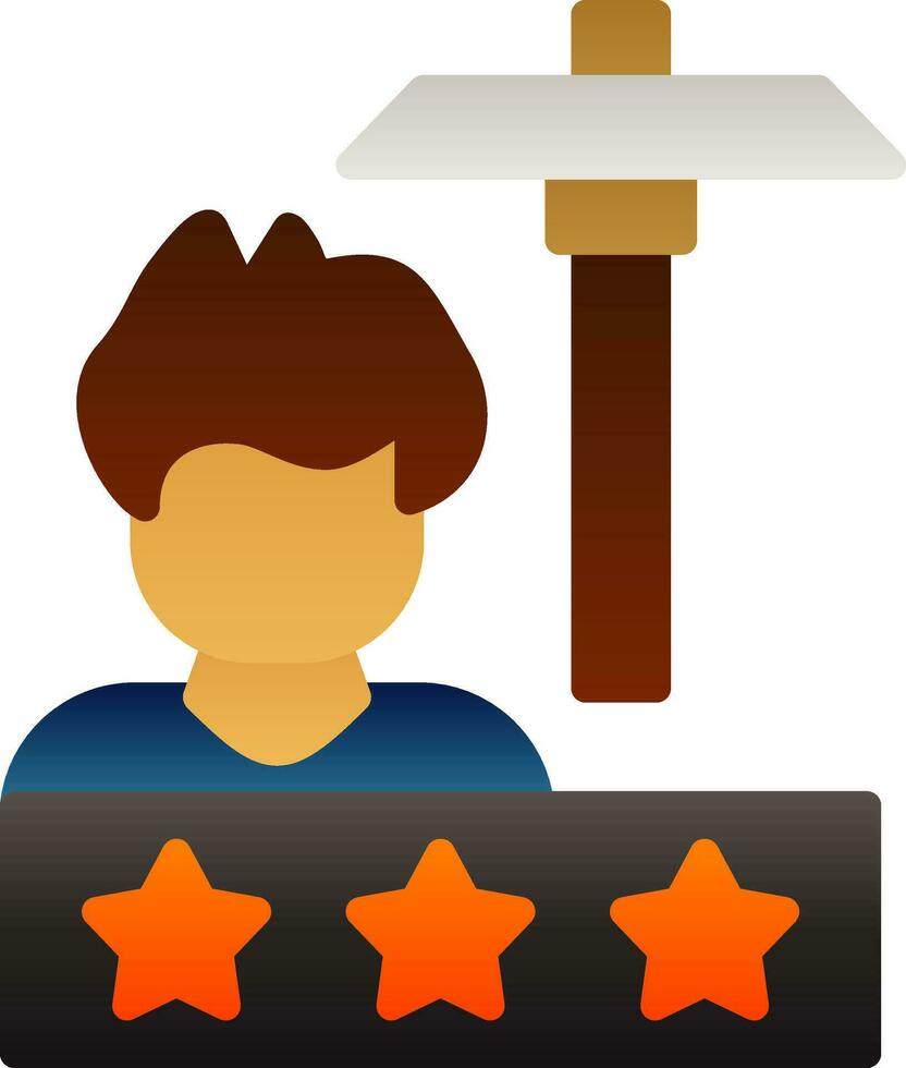 Rating Vector Icon Design