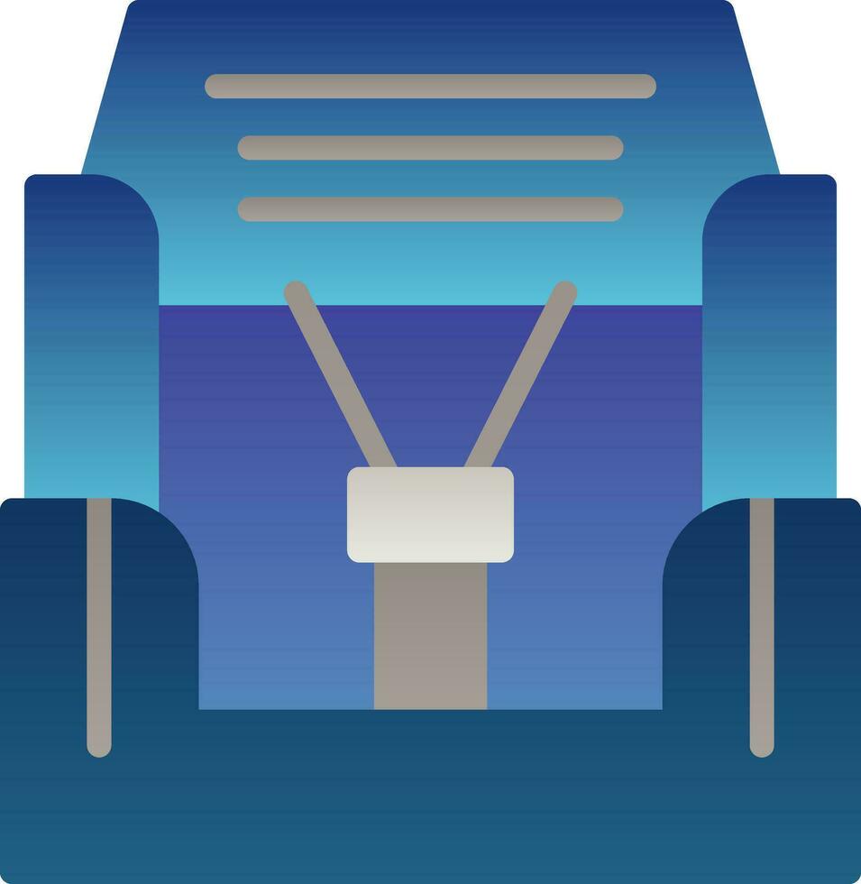 Car seat Vector Icon Design